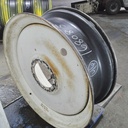 16"W x 46"D, Ford / New Holland White 10-Hole Formed Plate , 5.38" Offset