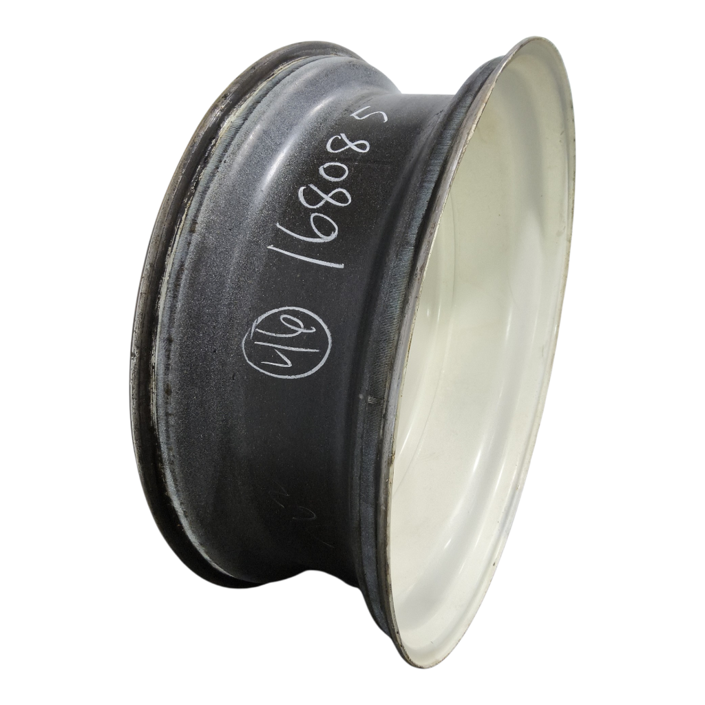 16"W x 46"D, Ford / New Holland White 10-Hole Formed Plate , 5.38" Offset