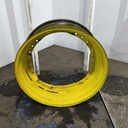 13"W x 34"D, John Deere Yellow 12-Hole Waffle Wheel (Groups of 3 bolts)