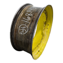 13"W x 34"D, John Deere Yellow 12-Hole Waffle Wheel (Groups of 3 bolts)