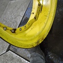 13"W x 34"D, John Deere Yellow 12-Hole Waffle Wheel (Groups of 3 bolts)