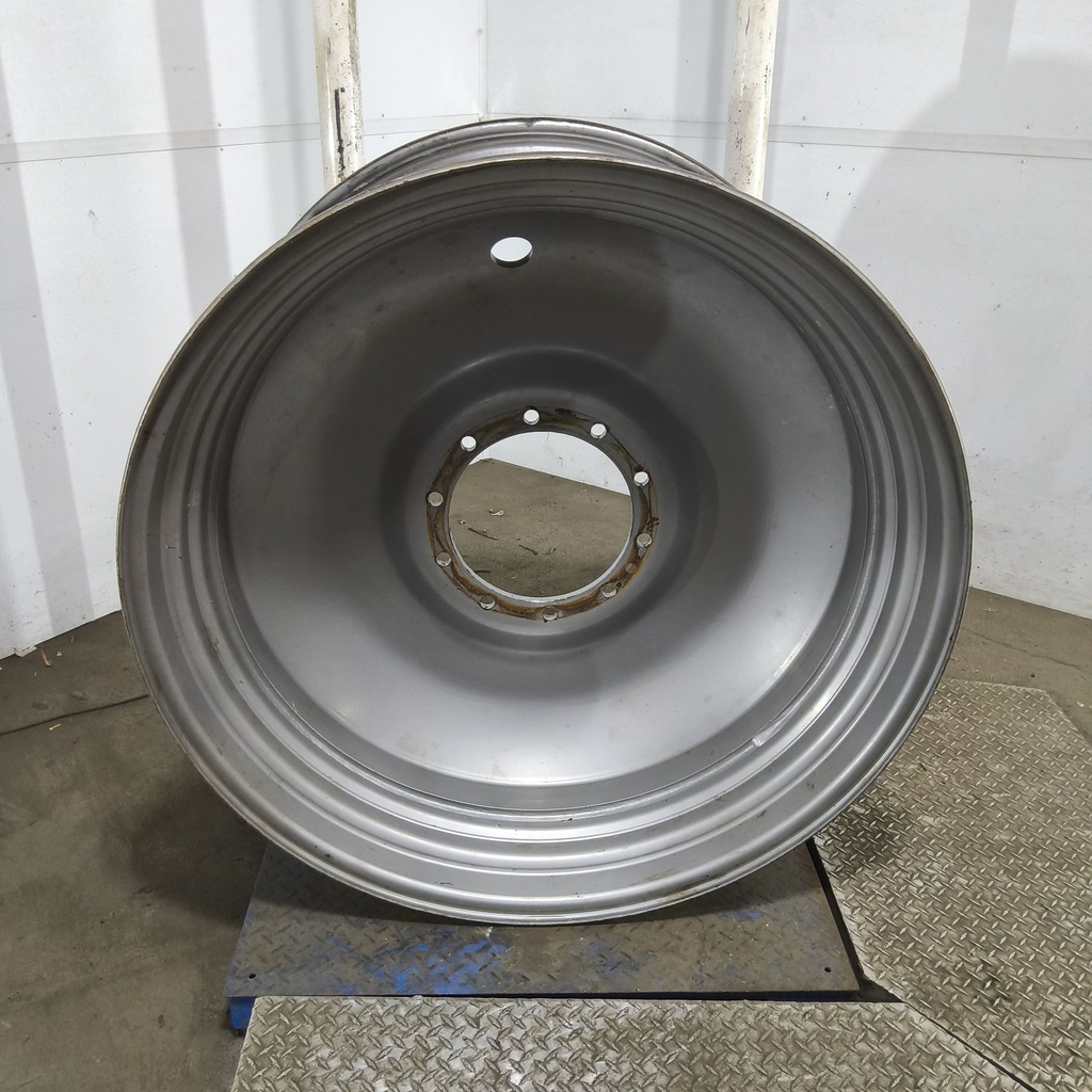 25"W x 46"D, Case IH Silver Mist 10-Hole Bubble Disc , -1.62" Offset