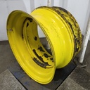 16"W x 42"D, John Deere Yellow Band Dual "T" Rail