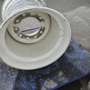 24"W x 22.5"D, Ford / New Holland White 10-Hole Hub Pilot