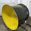 38"W x 46"D, John Deere Yellow 10-Hole Formed Plate , -4.38" Offset