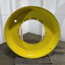 12"W x 54"D, John Deere Yellow 12-Hole Stub Disc , -3.25" Offset