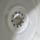 16"W x 46"D, Ford / New Holland White 10-Hole Formed Plate , -9.38" Offset