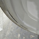 16"W x 46"D, Ford / New Holland White 10-Hole Formed Plate , -9.38" Offset