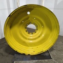 15"W x 50"D, John Deere Yellow 10-Hole Formed Plate , -6.62" Offset