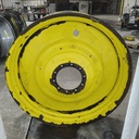 15"W x 50"D, John Deere Yellow 10-Hole Formed Plate , -6.62" Offset