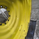 15"W x 50"D, John Deere Yellow 10-Hole Formed Plate , -6.62" Offset