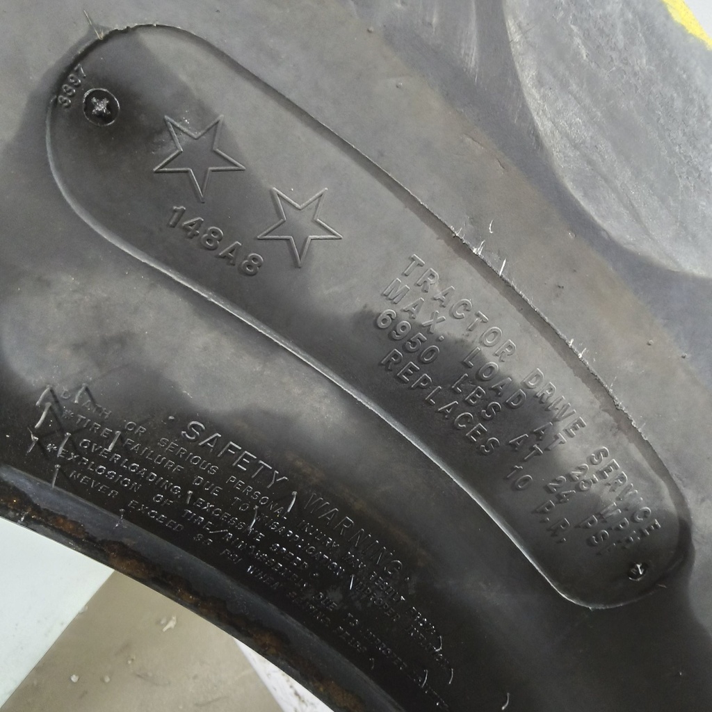 18.4R42 Goodyear Farm Special Sure Grip Radial TD8 R-2 148A8 85%