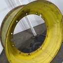 16"W x 42"D, John Deere Yellow 12-Hole Stub Disc , -3" Offset