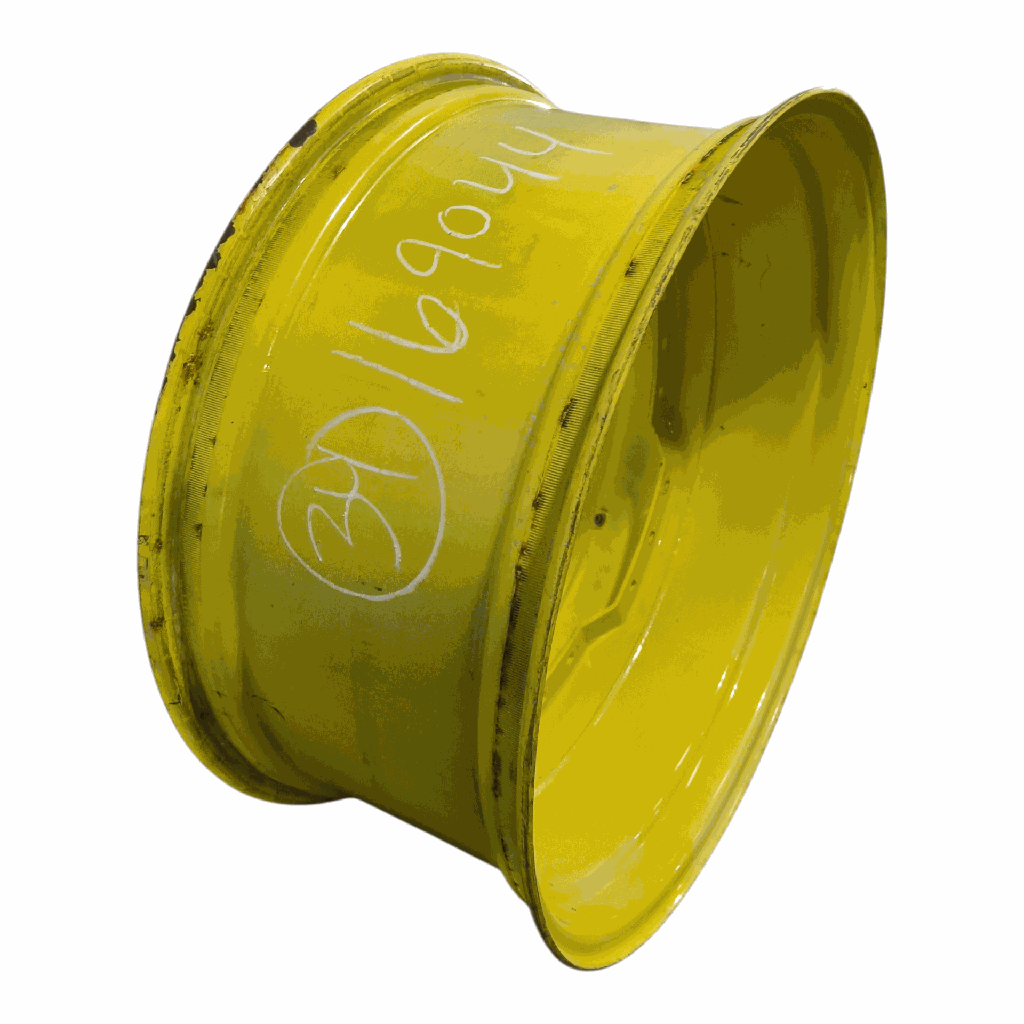 15"W x 34"D, John Deere Yellow 12-Hole Waffle Wheel (Groups of 3 bolts)