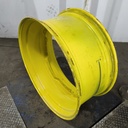 15"W x 34"D, John Deere Yellow 12-Hole Waffle Wheel (Groups of 3 bolts)