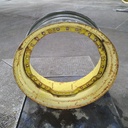 15"W x 34"D, John Deere Yellow 12-Hole Waffle Wheel (Groups of 3 bolts)