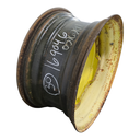 15"W x 30"D, John Deere Yellow 12-Hole Waffle Wheel (Groups of 3 bolts)