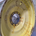 16"W x 38"D, John Deere Yellow 10-Hole Formed Plate , -3.38" Offset