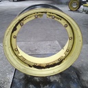 16"W x 38"D, John Deere Yellow 12-Hole Stub Disc , -3.25" Offset