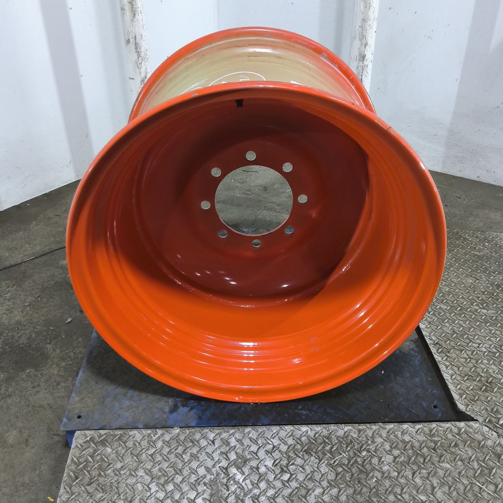 23"W x 30"D, Fendt/Agco Red 8-Hole Formed Plate , -2.31" Offset
