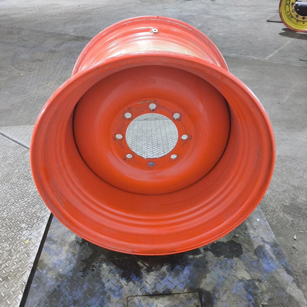 23"W x 30"D, Fendt/Agco Red 8-Hole Formed Plate , -2.31" Offset