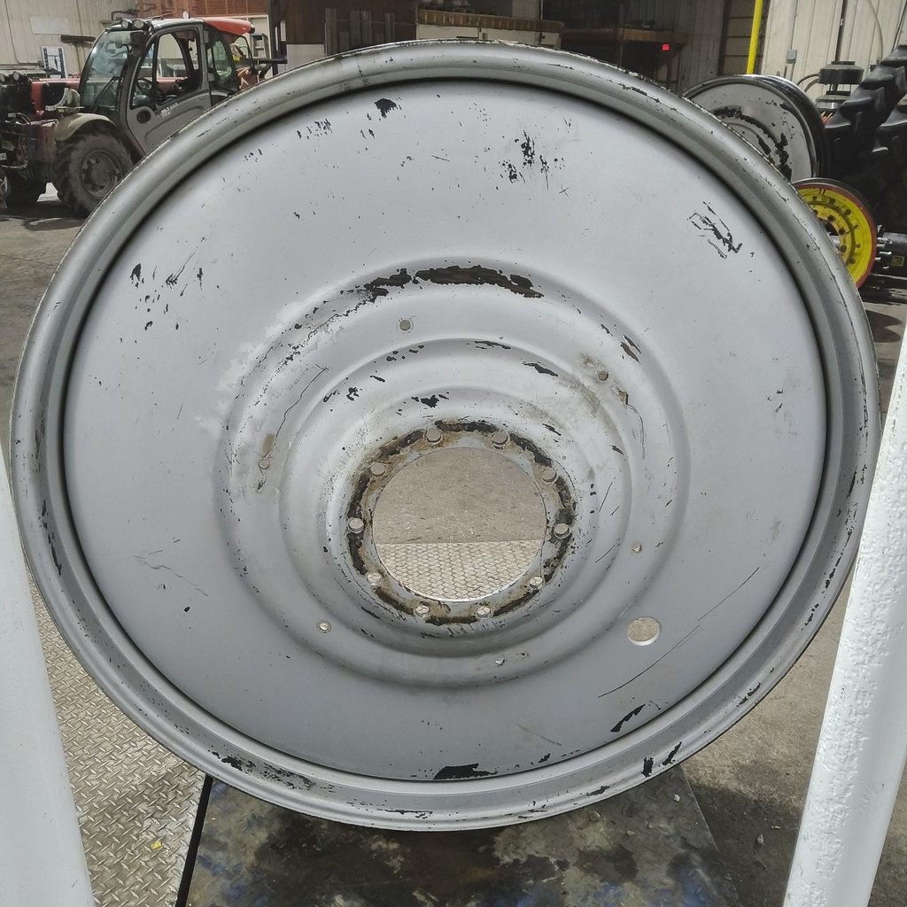 12"W x 54"D, Case IH Silver Mist 10-Hole Formed Plate , 6.25" Offset