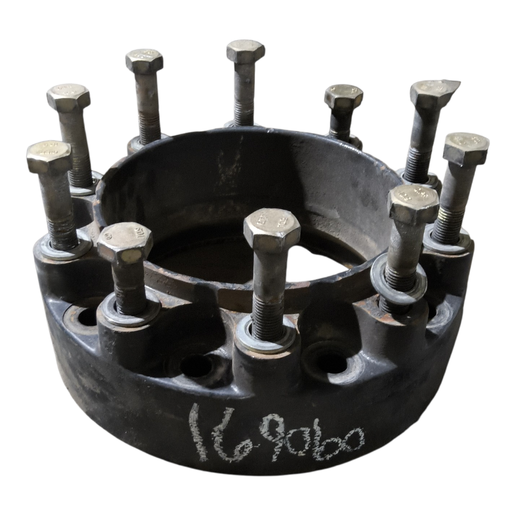 10 to 10-Hole 5"L Hub Extension, Black