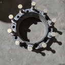 10 to 10-Hole 5"L Hub Extension, Black