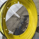 10"W x 38"D, John Deere Yellow 12-Hole Stub Disc , 1.75" Offset