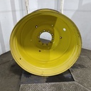20"W x 46"D, John Deere Yellow 10-Hole Formed Plate , -11.5" Offset