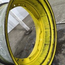 15"W x 34"D, John Deere Yellow 12-Hole Waffle Wheel (Groups of 3 bolts)