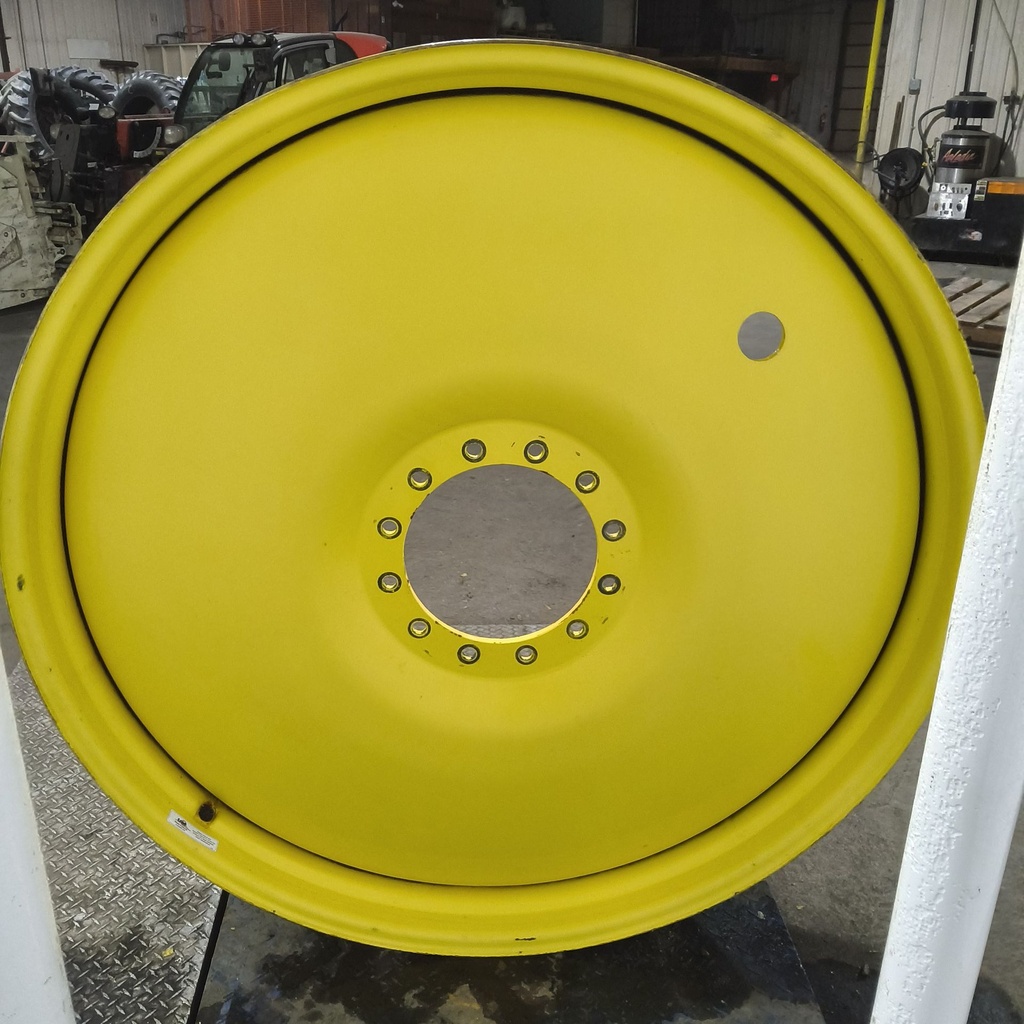 10"W x 54"D, John Deere Yellow 12-Hole Bubble Disc , 1.88" Offset