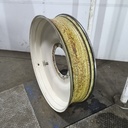 10"W x 42"D, Ford / New Holland White 12-Hole Formed Plate , -3.38" Offset