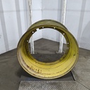 18"W x 38"D, John Deere Yellow 12-Hole Stub Disc , -3.38" Offset