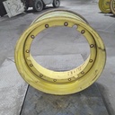 18"W x 38"D, John Deere Yellow 12-Hole Stub Disc , -3.38" Offset