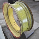 16"W x 42"D, John Deere Yellow 12-Hole Stub Disc , -3" Offset