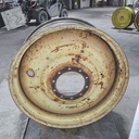 18"W x 42"D, John Deere Yellow 10-Hole Formed Plate , -9" Offset