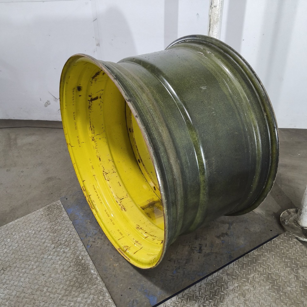 23"W x 38"D, John Deere Yellow 12-Hole Stub Disc , -3.44" Offset