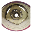 8-Hole Stub Disc (groups of 2 bolts) Center for 38"-54" Rim, John Deere Yellow