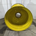 50"W x 46"D, John Deere Yellow 10-Hole Formed Plate , -0.75" Offset