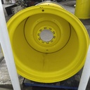 50"W x 46"D, John Deere Yellow 10-Hole Formed Plate , -0.75" Offset