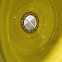 50"W x 46"D, John Deere Yellow 10-Hole Formed Plate , -0.75" Offset
