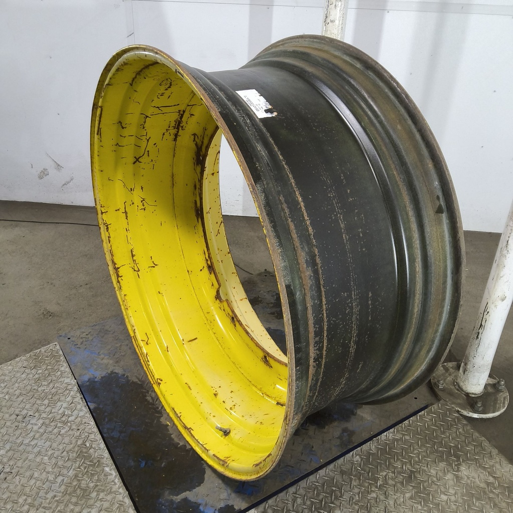 18"W x 42"D, John Deere Yellow 12-Hole Stub Disc , -3.12" Offset