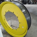 12"W x 54"D, John Deere Yellow 12-Hole Stub Disc , -3.25" Offset