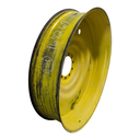 12"W x 54"D, John Deere Yellow 10-Hole Formed Plate , -9.25" Offset