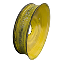 12"W x 54"D, John Deere Yellow 10-Hole Formed Plate , -9.25" Offset