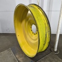 12"W x 54"D, John Deere Yellow 10-Hole Formed Plate , -9.25" Offset