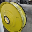 12"W x 54"D, John Deere Yellow 10-Hole Formed Plate , -9.25" Offset