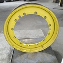 10"W x 42"D, John Deere Yellow 12-Hole Stub Disc , 1.5" Offset