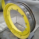 10"W x 42"D, John Deere Yellow 12-Hole Stub Disc , 1.5" Offset